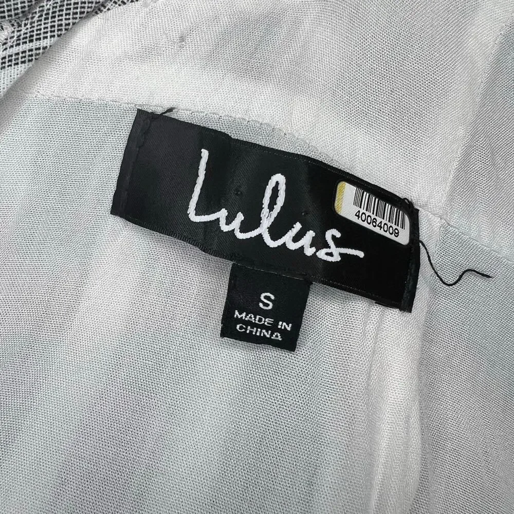 Lulu’s Women’s Striped Cotton Summer Dress Size S